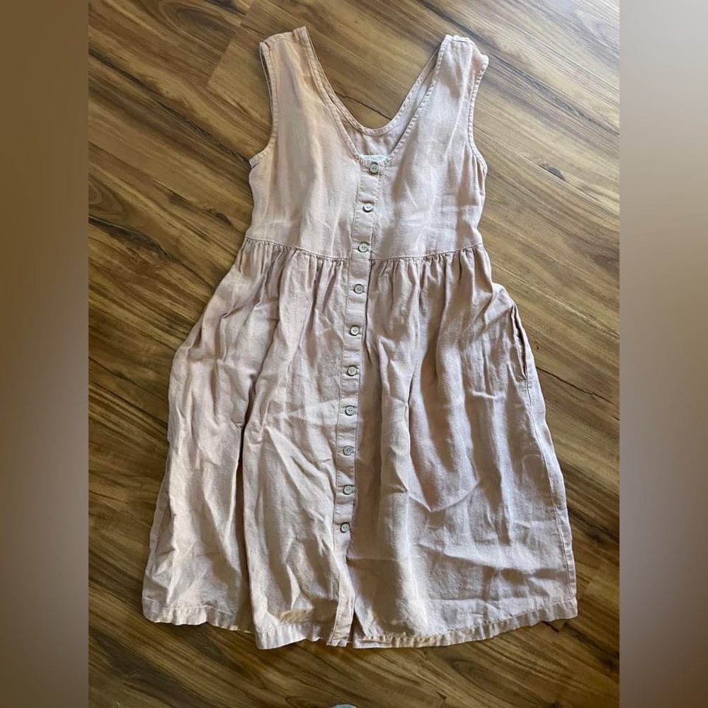 Not Perfect Linen Mama Dress